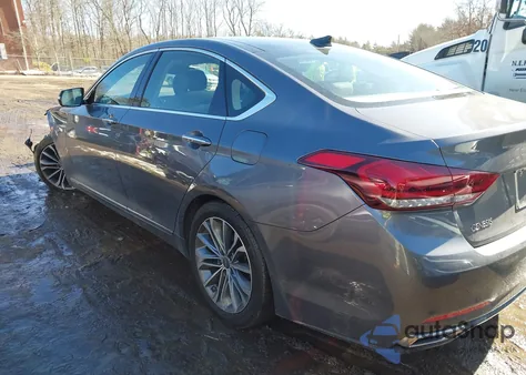 2015 Hyundai Genesis 3.8 z USA, uszkodzony, nr VIN KMHGN4JE1FU069195